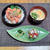 雑務で時間が遅くなった日の晩御飯☆サーモンの海鮮寿司♪☆♪☆♪