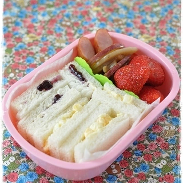 【サンドイッチ弁当】