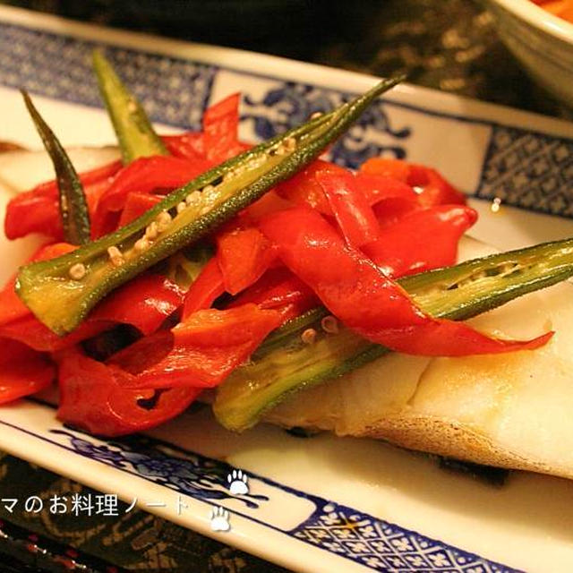 カレイの昆布酒蒸しと煮物の晩ごはん