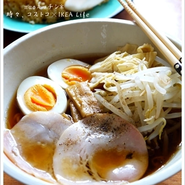 ゆばdeおうちラーメンランチ♪