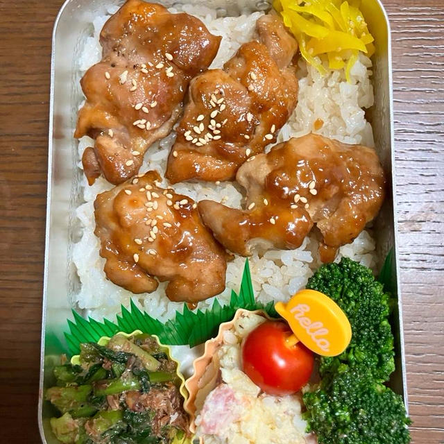 昨日のお弁当＆今日のお弁当