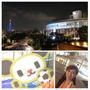 テレビ朝日と、夜から未明の東京タワー
