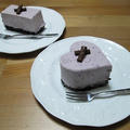 バレンタインに♡マキベリーのレアチーズケーキ by masaさん