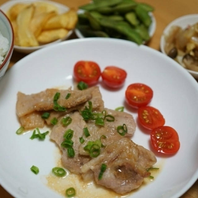 豚肉の味噌ダレ☆　　