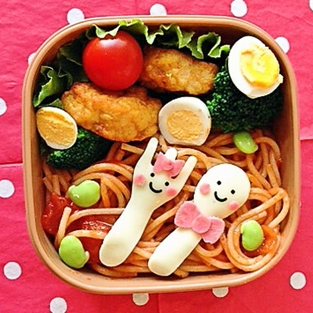 寝坊の日のお弁当＆都民の日