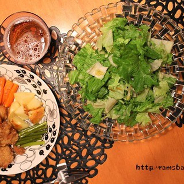 『唐揚げ』の夜ごはん。