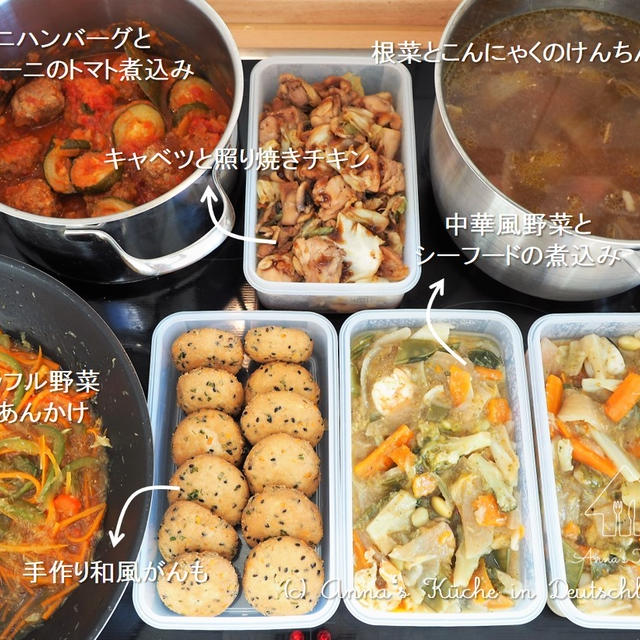 ママごはんお届け2回分♪ドイツの野菜の旬一覧を作りました♥