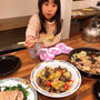 晩御飯は中華です！！