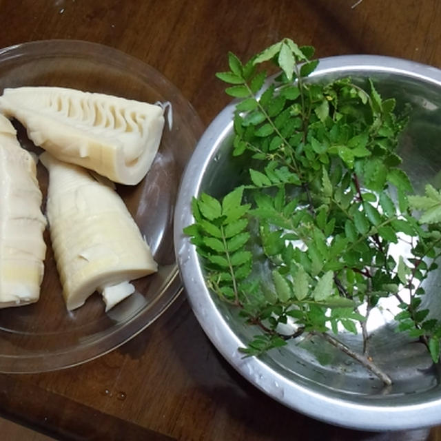 筍づくしの晩ご飯