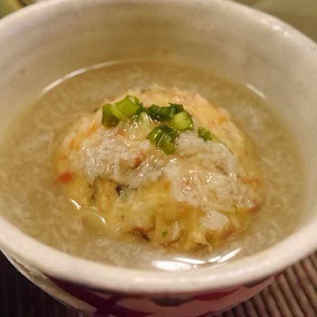 ★　海老芋饅頭レンコンのすり流し