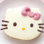 ハローキティのレアチーズケーキの簡単な作り方 Hello kitty cake