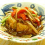 豆腐ステーキ夏野菜たっぷりの黒酢餡かけ