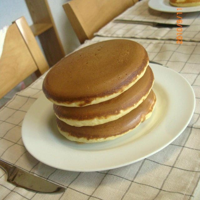 美味しいホットケーキの作り方☆