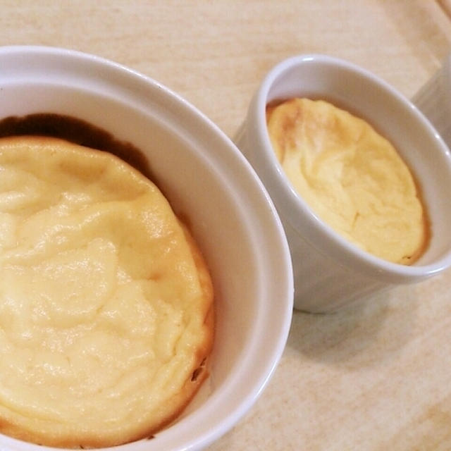リコピンさんの水切りヨーグルトでベイクドチーズケーキ♪