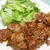 豚こまステーキのスタミナ焼き、、、ある日の晩ご飯