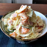 【簡単！！】できました！福井のおばさんのポテトサラダと、食器の話