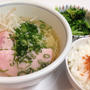 塩ラーメン定食！