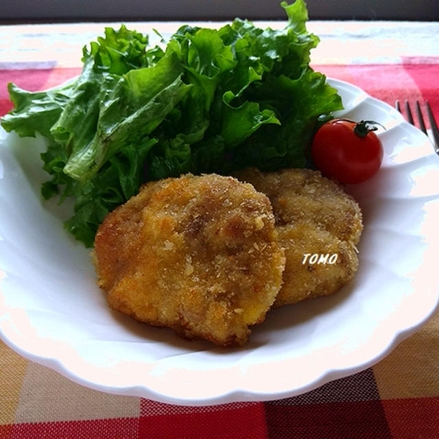 ボーソー米油部♪豚切り落とし肉で！ミラノ風ポークカツレツ