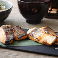 桜鱒の西京味噌漬けで至福の一汁一菜