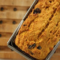 Vegan Golden sweet potato Bread