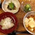 お豆腐丼とトマトのキムチ
