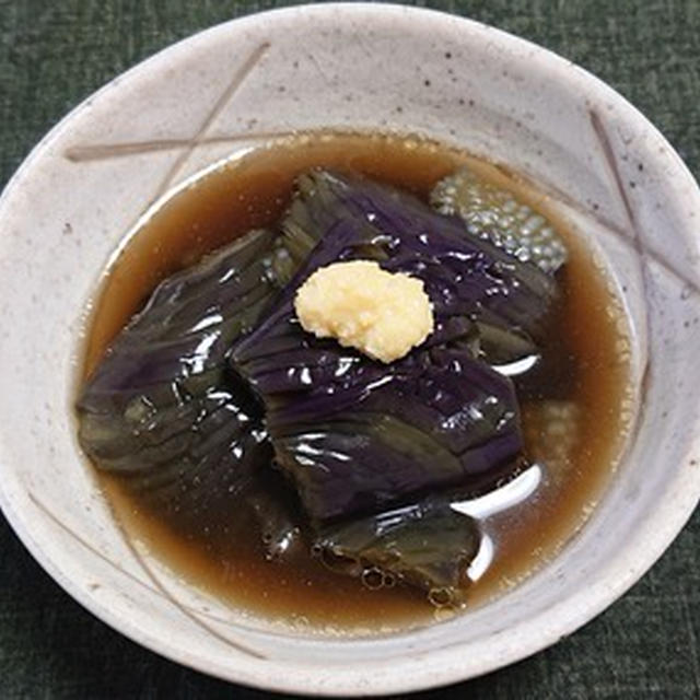 ナスの揚げ煮