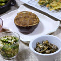 大葉でしば漬け。　と、夏野菜たっぷりの晩ご飯。 by 西山京子/ちょりママさん