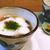 夏野菜の冷やしとろろ汁