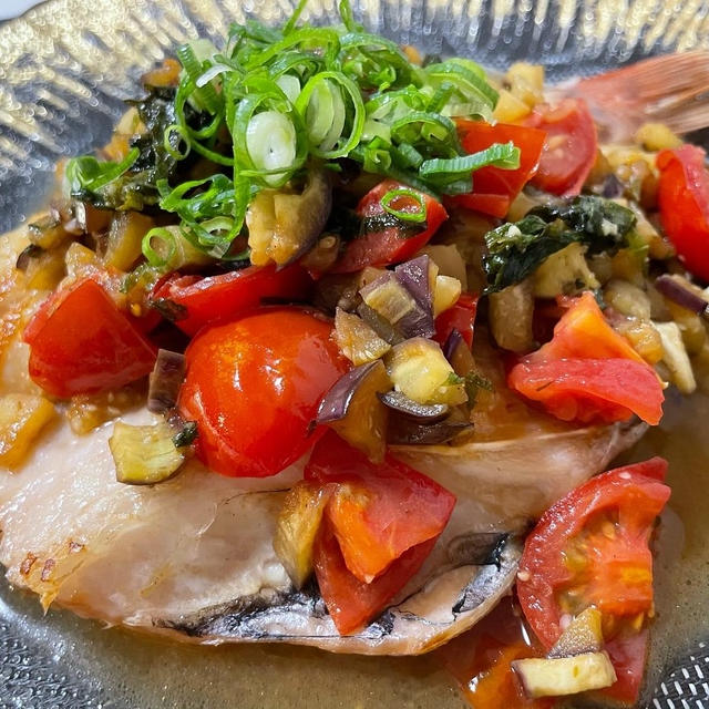 お魚をおしゃれにアレンジ 赤魚の茄子香味ソース By Sakiさん レシピブログ 料理ブログのレシピ満載