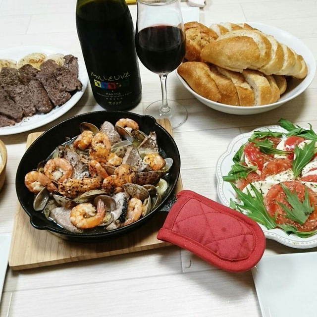 ワインにピッタリな料理♡バースデーディナー