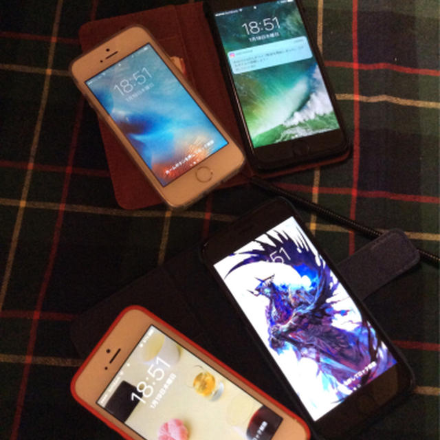 それぞれのiPhone 