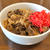 運転手に備えて牛丼