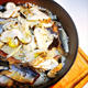 旬の秋、松茸と秋刀魚の炊き込みご飯