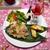 筍と鶏肉の炊き込みごはんｄｅカフェ風ワンプレート！！