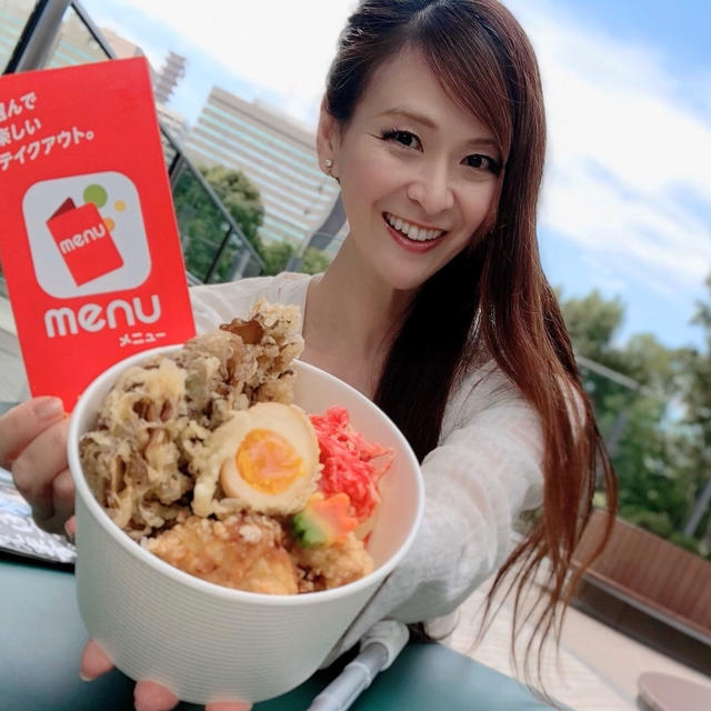 テイクアウトの「天丼」をコラボ開発しました！「menu」×「食べあるキング」企画です！