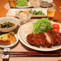 『豚カツ』とストウブで『小さいおかず』の献立。