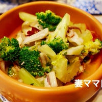 イカとブロッコリーのガーリック炒め♪ Garlic Squid & Broccoli