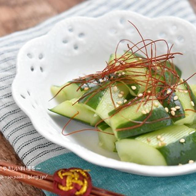 クエン酸を摂って夏バテ予防！！調理時間はわずか5分火を使わない副菜レシピ