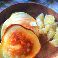 豆腐のホットケーキ