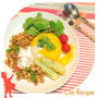 絶品！ クミンヨーグルトソースのスパイスひき肉炒めプレート