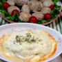 鶏ハムアレンジの簡単グラタン　de　夕食　＆　息子くんと　ドキドキ　コソコソ　手紙交換！？