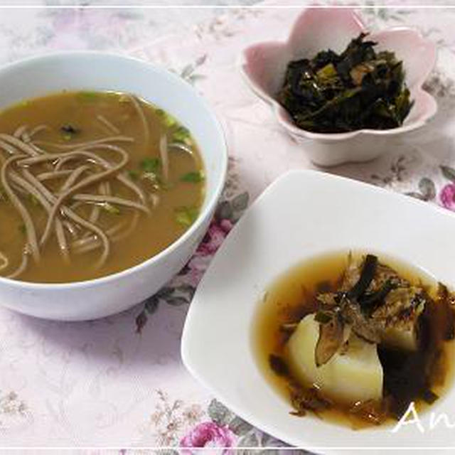 ☆大根とお蕎麦のあったかブランチ☆