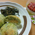 よもぎの豆味噌あんパン★と抹茶のブラマンジェ♪ by ゆーれんママさん