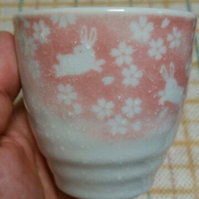 百均のかわいい湯呑み茶碗♪