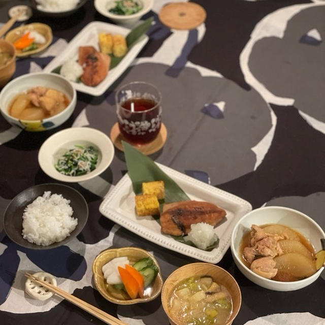 マグロの味噌漬けと大根と鶏肉の煮物とかの夜ごはん＆楽天大感謝祭でみかけたお得なものとか