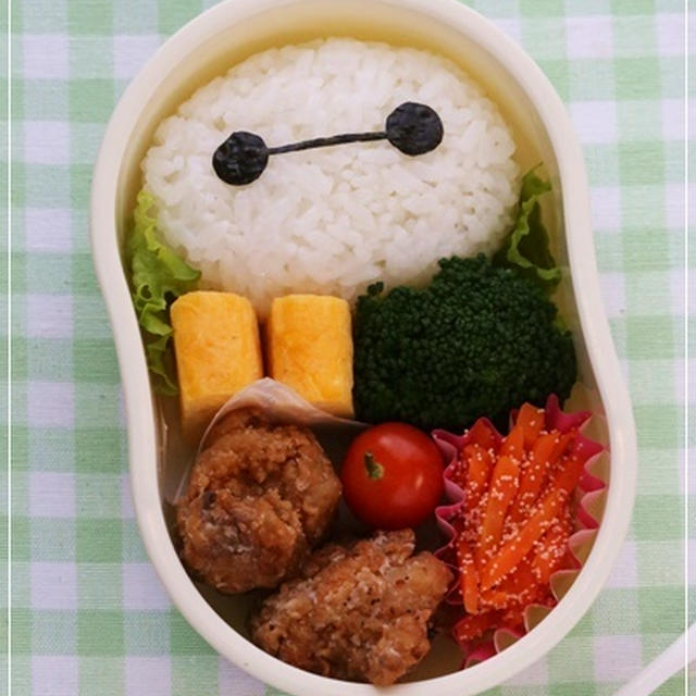 LINE NEWS掲載＆簡単ベイマックスのお弁当＊キャラ弁