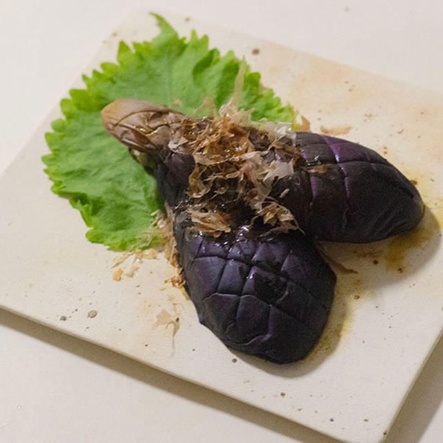 ヘルシオで、パパッと焼きなす