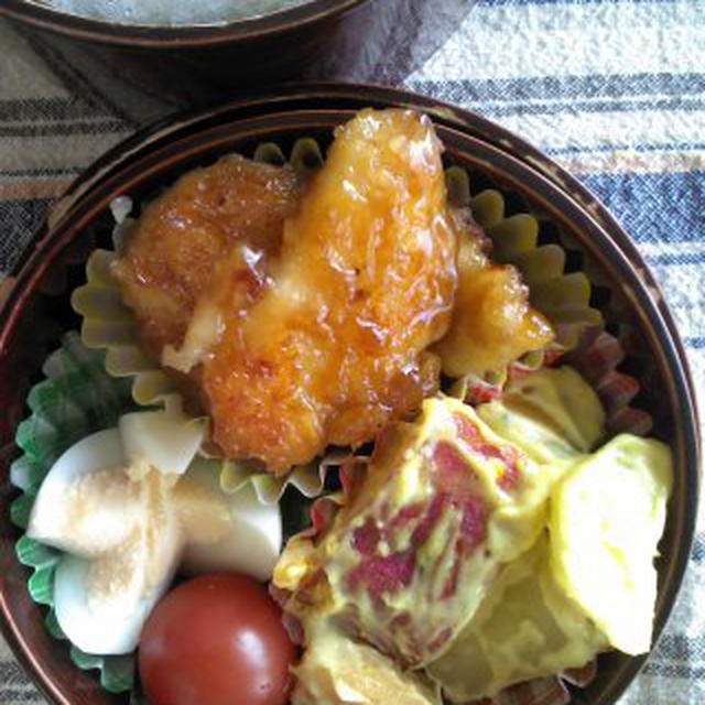 レシピトロッと一口照り焼きチキン