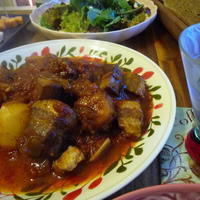 豚バラのトマト煮込み
