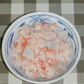 里芋と桜エビの炊き込みご飯